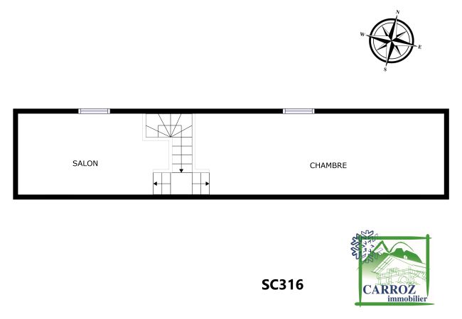 Apartment in Les Carroz d'Arâches - SC316 - Duplex 8 Pers centre des Carroz Apartment in Les Carroz d'Arâches - SC316 - Duplex 8 Pers centre des Carroz