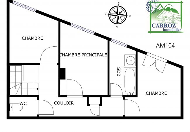 Apartment in Les Carroz d'Arâches - AM104  Duplex 8 Pers centre des Carroz Apartment in Les Carroz d'Arâches - AM104  Duplex 8 Pers centre des Carroz