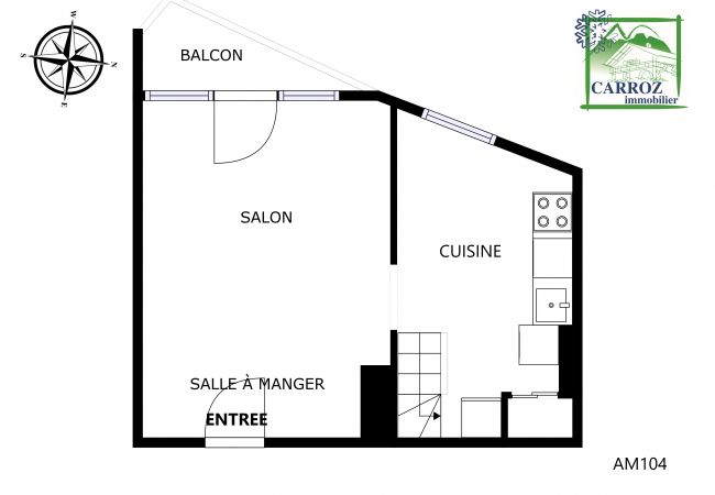 Apartment in Les Carroz d'Arâches - AM104  Duplex 8 Pers centre des Carroz Apartment in Les Carroz d'Arâches - AM104  Duplex 8 Pers centre des Carroz