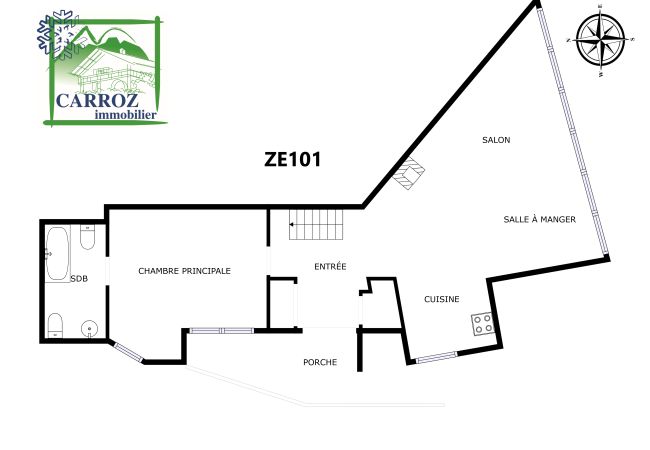Apartment in Les Carroz d'Arâches - ZE101 - Duplex Haut Standing 6 pers Apartment in Les Carroz d'Arâches - ZE101 - Duplex Haut Standing 6 pers
