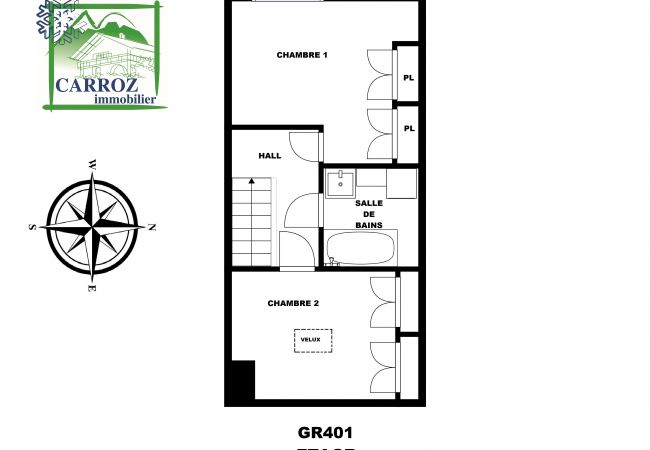 Apartment in Les Carroz d'Arâches - GR401 - Duplex 6 Pers centre village des Carroz Apartment in Les Carroz d'Arâches - GR401 - Duplex 6 Pers centre village des Carroz
