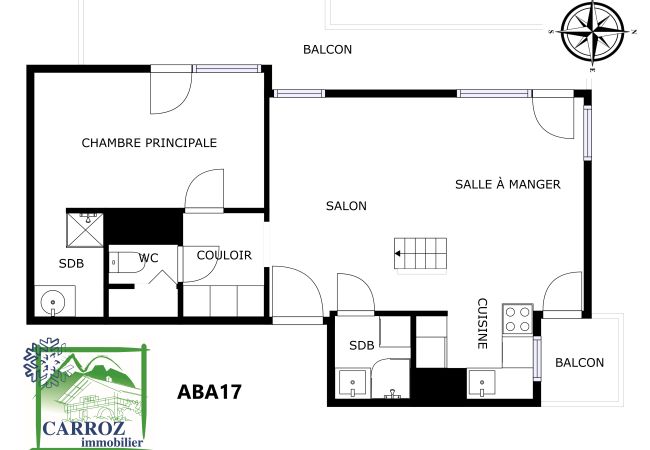 Apartment in Les Carroz d'Arâches - ABA17 -  Duplex 6 pers Proximité Centre Apartment in Les Carroz d'Arâches - ABA17 -  Duplex 6 pers Proximité Centre