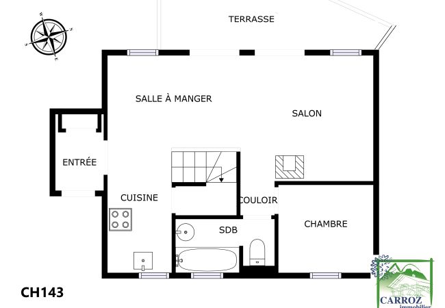 Chalet in Les Carroz d'Arâches - CH143 - Chalet cosy 6 pers. proche télécabine Chalet in Les Carroz d'Arâches - CH143 - Chalet cosy 6 pers. proche télécabine