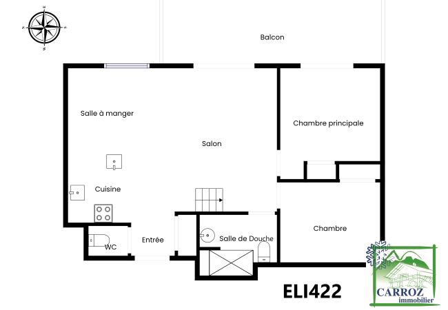 Apartment in Les Carroz d'Arâches - ELI422 - Appartement standing 6 pers. centre v Apartment in Les Carroz d'Arâches - ELI422 - Appartement standing 6 pers. centre v