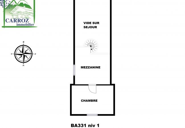 Appartement à Les Carroz d'Arâches - BA331 Appartement 4 Pers Pied de pistes Carroz Appartement à Les Carroz d'Arâches - BA331 Appartement 4 Pers Pied de pistes Carroz