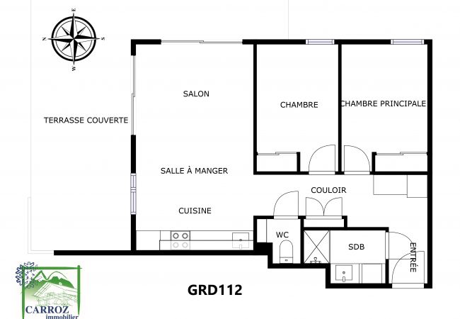 Appartement à Les Carroz d'Arâches - GRD112 - Appartement standing 6 pers pied de piste Appartement à Les Carroz d'Arâches - GRD112 - Appartement standing 6 pers pied de piste