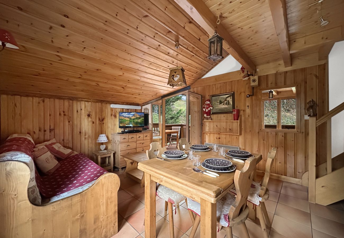 Studio à Les Carroz d'Arâches - LUTA11 Duplex mezzanine pied de pistes